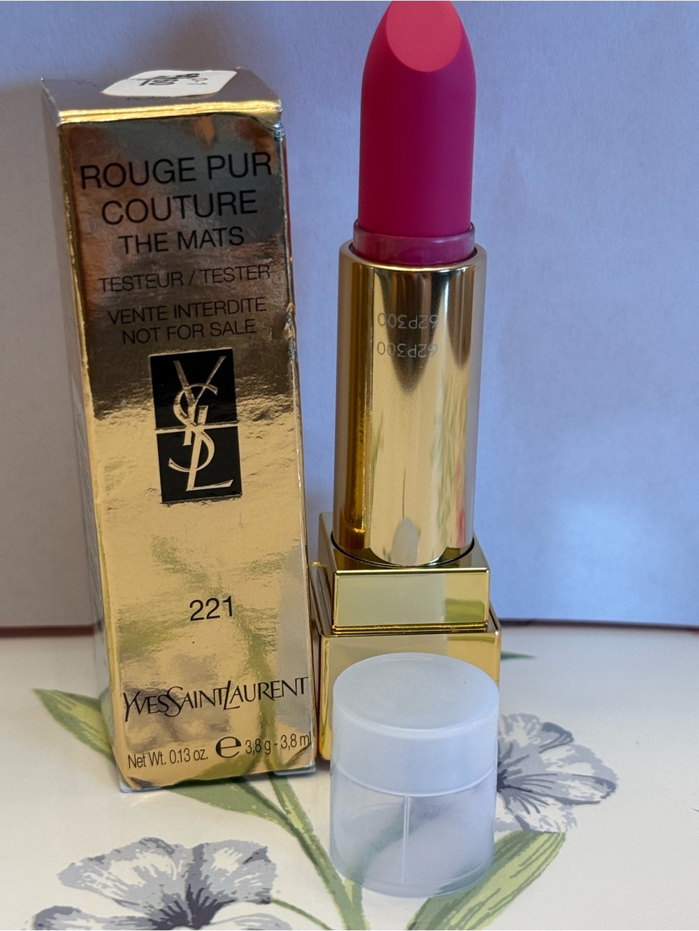 Yves Saint Laurent Matte Lipstick — Bright Pink 221